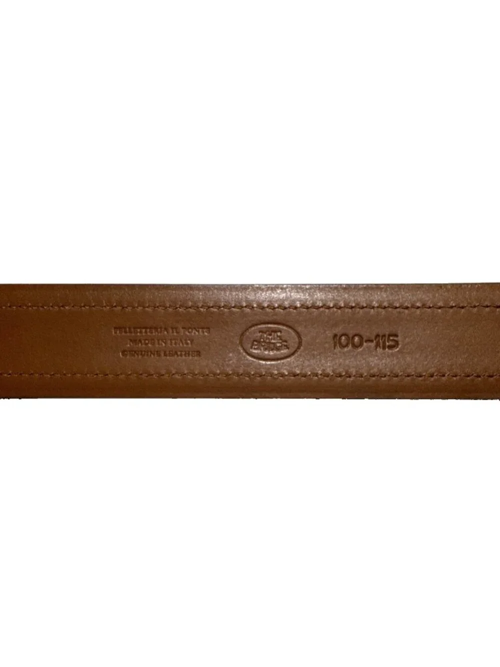 The Bridge Firenze Genuine Leather Belt Made In Italy (100-115cm) L-XL